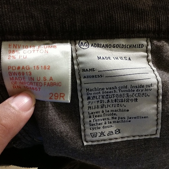 Adriano Goldschmied Boot Cut Pants Size 29R - Picture 7 of 7